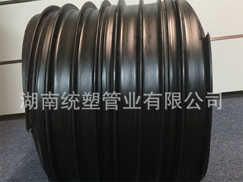 HDPE塑钢缠绕管2